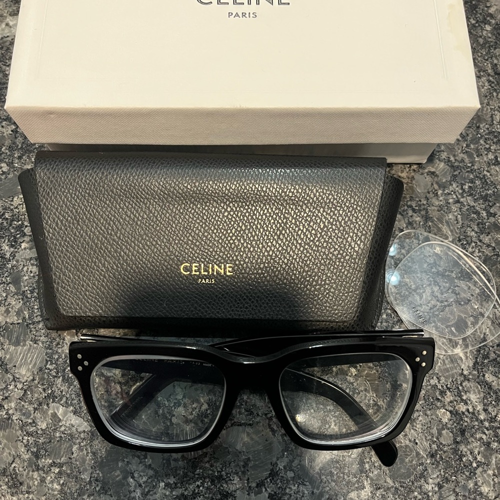 ✨SOLD✨Celine Classic Black Eyeglasses